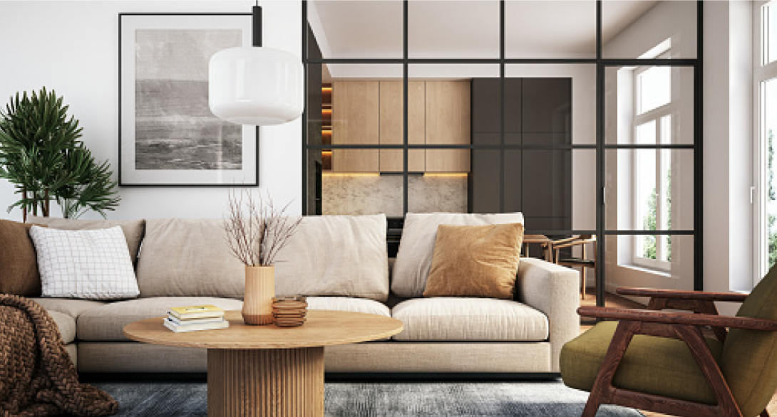 Картинка интерьера гостинной